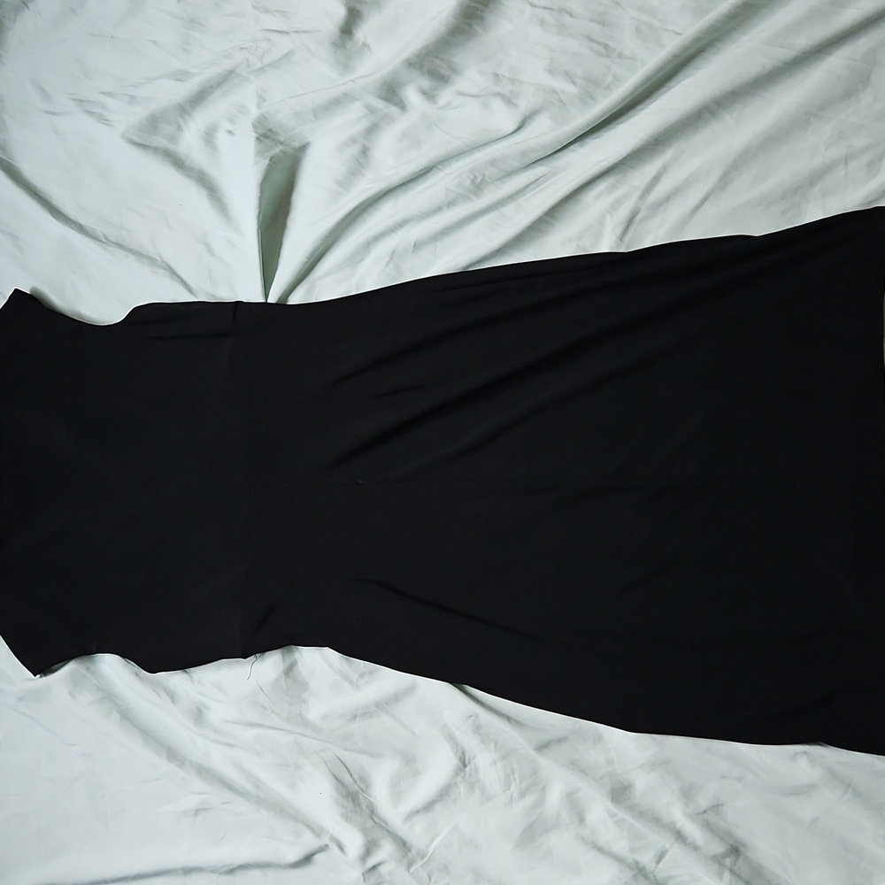 Lauren Ralph Lauren Fitted Black Dress, Size 10 - Picture 8 of 10